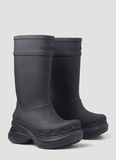 Balenciaga x Crocsx 레인 부츠 블랙 bal0147022