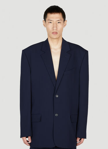 Tailored Blazer Balenciaga Tailored Blazer Navy bal0151009