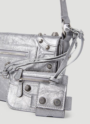 Le Cagole Crossbody Bag Balenciaga Le Cagole Crossbody Bag Silver bal0151058