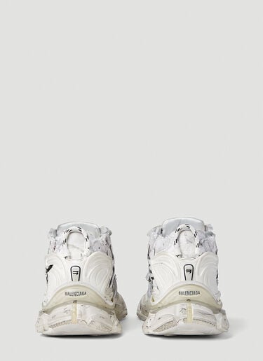 Graffiti Runner Sneakers Balenciaga Graffiti Runner Sneakers White bal0152004