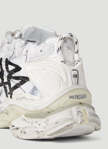 Graffiti Runner Sneakers Balenciaga Graffiti Runner Sneakers White bal0152004