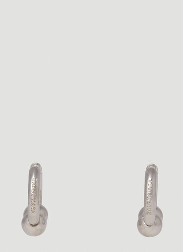 Skate Earrings Balenciaga Skate Earrings Silver bal0152031