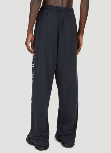 徽标刺绣运动裤 Balenciaga 徽标刺绣运动裤 黑色 bal0153017