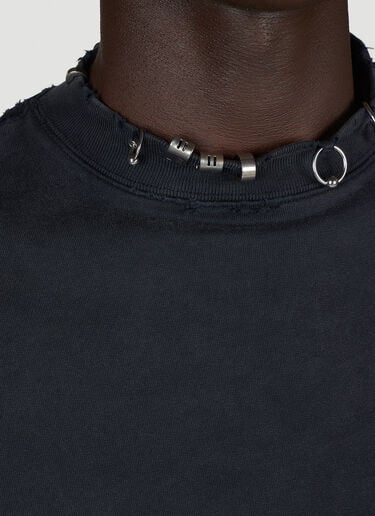 穿孔运动衫 Balenciaga 穿孔运动衫 黑 bal0154016