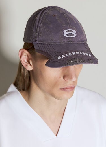 ユニティ スポーツアイコン ベースボールキャップ Balenciaga ユニティ スポーツアイコン ベースボールキャップ パープル bal0155059