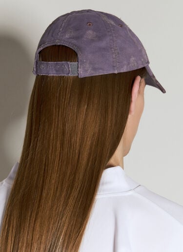 ユニティ スポーツアイコン ベースボールキャップ Balenciaga ユニティ スポーツアイコン ベースボールキャップ パープル bal0155059