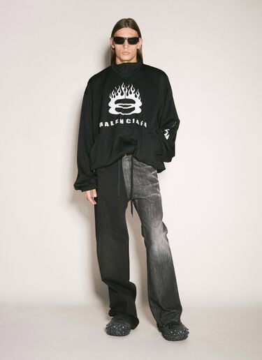 Fifty-Fifty 진 Balenciaga Fifty-Fifty 진 다크 그레이 bal0157016