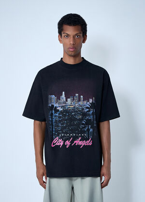 Balenciaga City Of Angels T-Shirt Black bal0161008