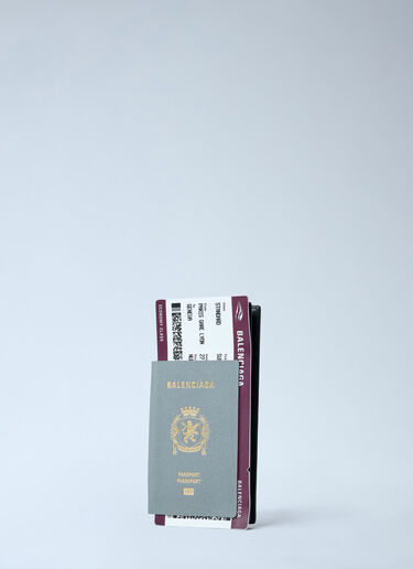 Passport Long Wallet Balenciaga Passport Long Wallet Grey bal0161029