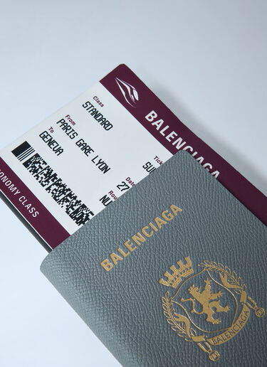 Passport Long Wallet Balenciaga Passport Long Wallet Grey bal0161029