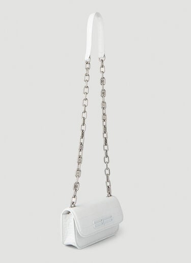 Balenciaga Gossip XS Shoulder Bag White bal0247074