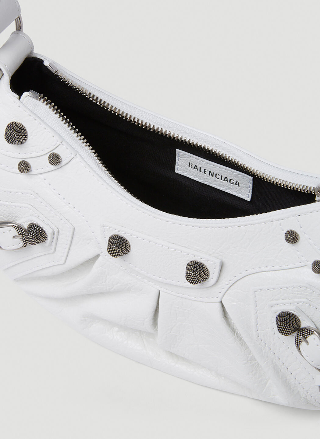 Balenciaga Le Cagole XS Shoulder Bag in White | LN-CC