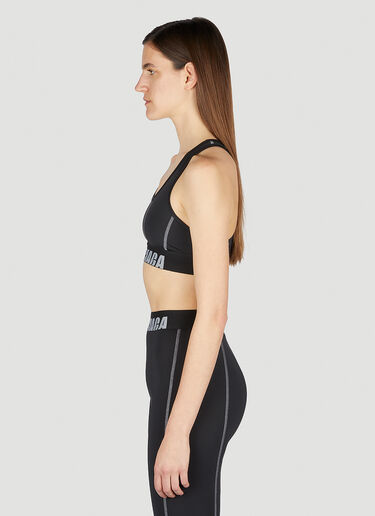 Balenciaga Racerback 运动文胸 黑色 bal0250031