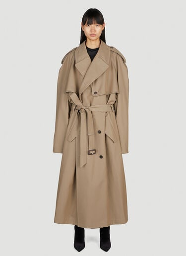 超大风衣 Balenciaga 超大风衣 米色 bal0251007