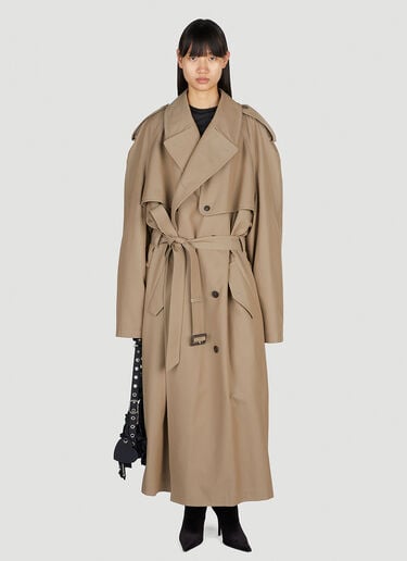超大风衣 Balenciaga 超大风衣 米色 bal0251007