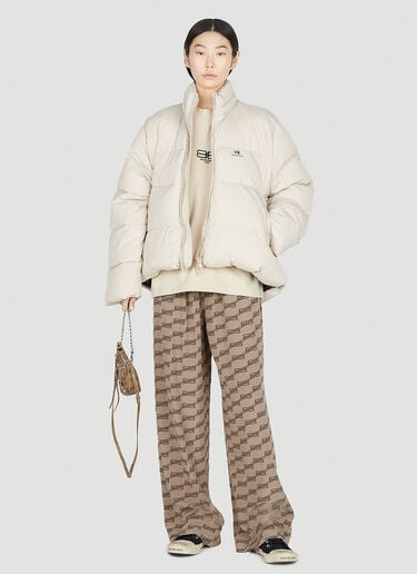 C자형 퍼퍼 재킷 Balenciaga C자형 퍼퍼 재킷 Cream bal0251009