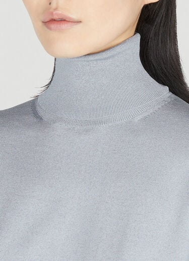 High Neck Sweater Balenciaga High Neck Sweater Grey bal0251015