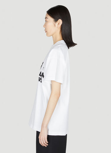 Balenciaga 徽标印花 T 恤 白色 bal0251038