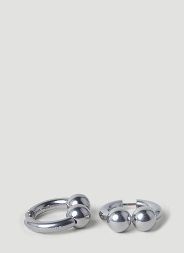 Skate 耳环 Balenciaga Skate 耳环 银 bal0251125