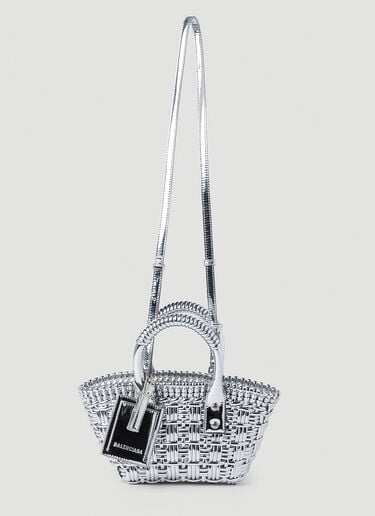 Bistro XS 篮式托特包 Balenciaga Bistro XS 篮式托特包 银色 bal0252019