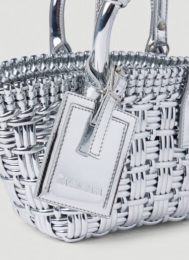Bistro XS 篮式托特包 Balenciaga Bistro XS 篮式托特包 银色 bal0252019