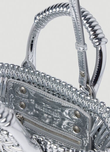 Bistro XS 篮式托特包 Balenciaga Bistro XS 篮式托特包 银色 bal0252019