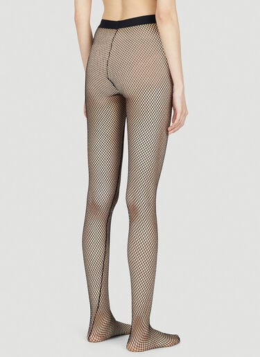 Balenciaga Fishnet Tights Black bal0252033