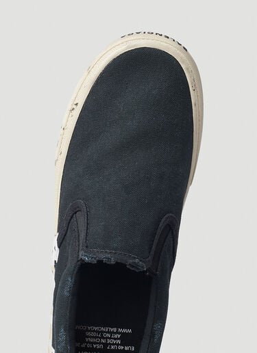 Balenciaga Paris Slip On Sneakers Black bal0252073