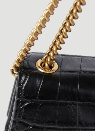 Balenciaga Crush 체인 XS 숄더백 블랙 bal0252082