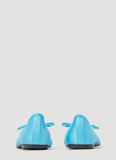 Balenciaga Leopold Ballerina Flats Blue bal0253086