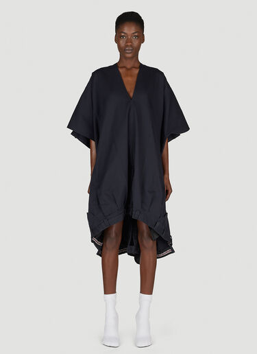 Vareuse Midi Dress Balenciaga Vareuse Midi Dress Navy bal0254004