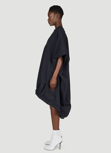 Vareuse Midi Dress Balenciaga Vareuse Midi Dress Navy bal0254004