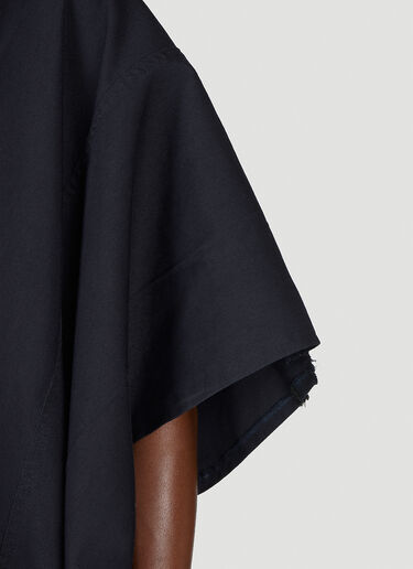 Vareuse Midi Dress Balenciaga Vareuse Midi Dress Navy bal0254004