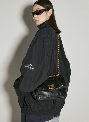 Monaco Small Chain Shoulder Bag Balenciaga Monaco Small Chain Shoulder Bag Black bal0254062