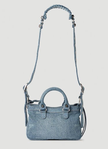 네오 카골 스몰 토트백 Balenciaga 네오 카골 스몰 토트백 블루 bal0254069