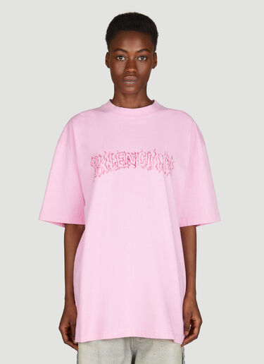 Darkwave Large Fit T-Shirt Balenciaga Darkwave Large Fit T-Shirt Pink bal0255028