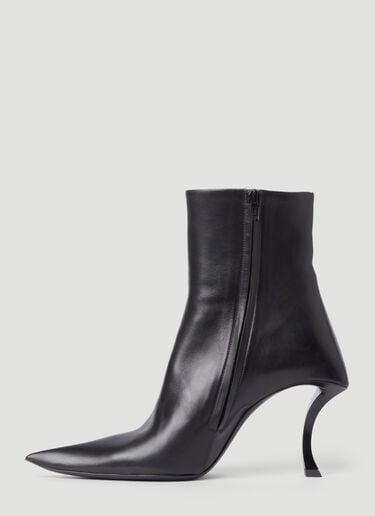 Hourglass 100MM Boots Balenciaga Hourglass 100MM Boots Black bal0255036