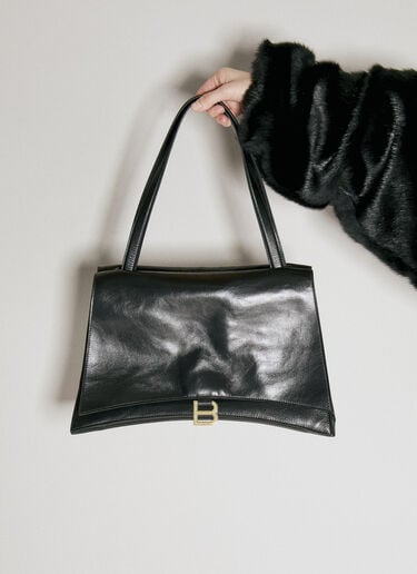 Crush Large Chain Shoulder Bag Balenciaga Crush Large Chain Shoulder Bag Black bal0255049