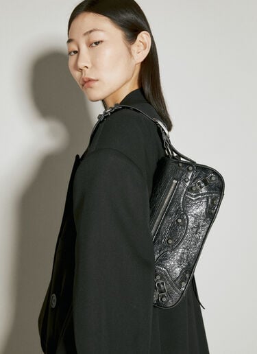 ル カゴール スモールスリングショルダーバッグ Balenciaga ル カゴール スモールスリングショルダーバッグ ブラック bal0255058