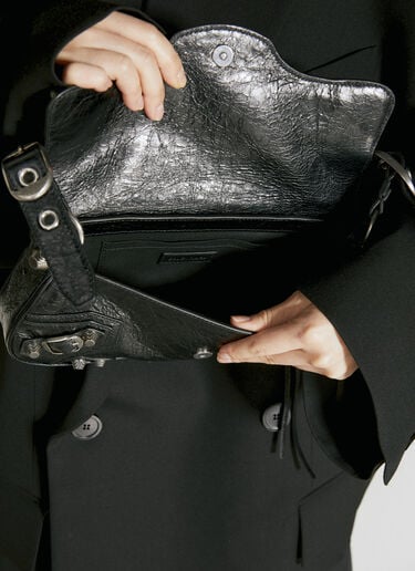 ル カゴール スモールスリングショルダーバッグ Balenciaga ル カゴール スモールスリングショルダーバッグ ブラック bal0255058