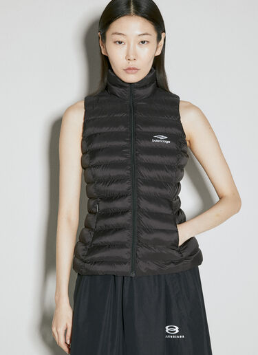 Balenciaga 修身滑雪蓬松背心 黑色 bal0255102