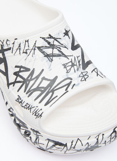 Balenciaga Crocs™ 泳池拖鞋 白色 bal0256017