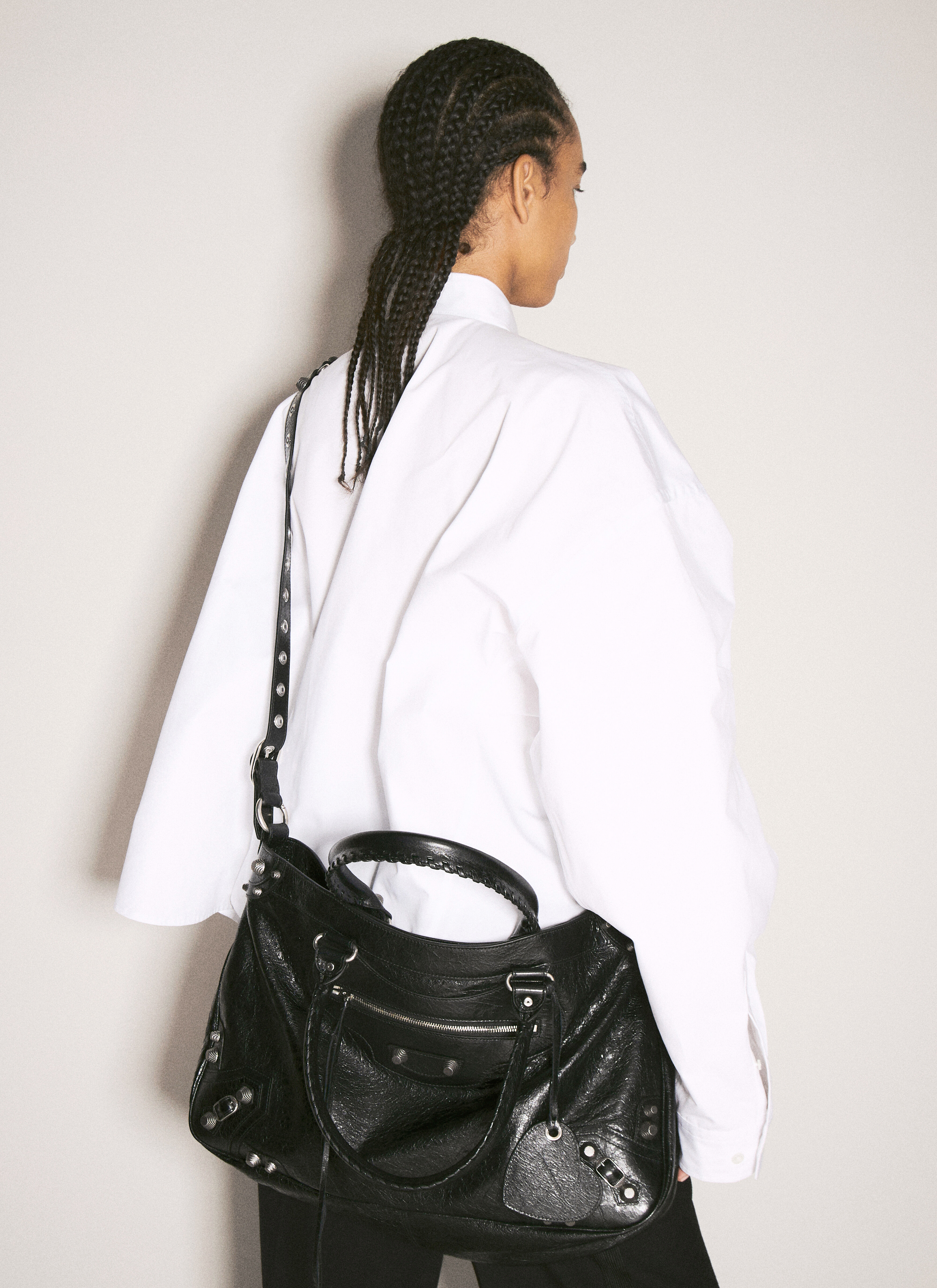 Balenciaga Women's' Neo Cagole XL Tote Bag in Black | LN-CC®