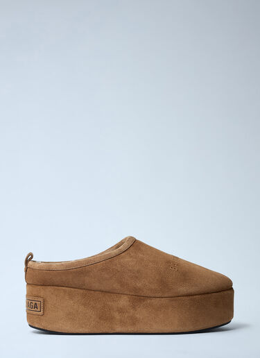 Balenciaga Suede Mules Camel bal0261021