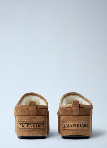 Balenciaga Suede Mules Camel bal0261021