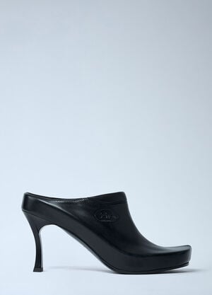 Balenciaga Scholl Heeled Mules Black bal0261027