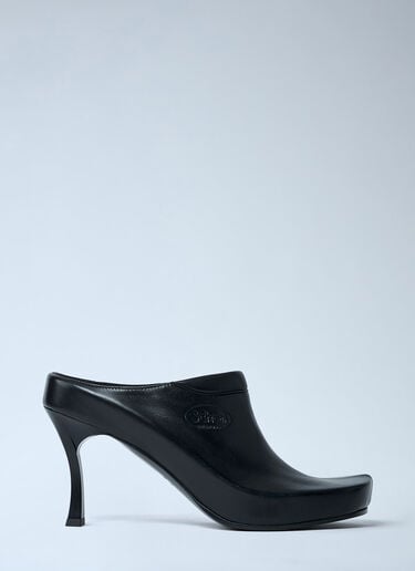 Scholl Heeled Mules Balenciaga Scholl Heeled Mules Black bal0261027