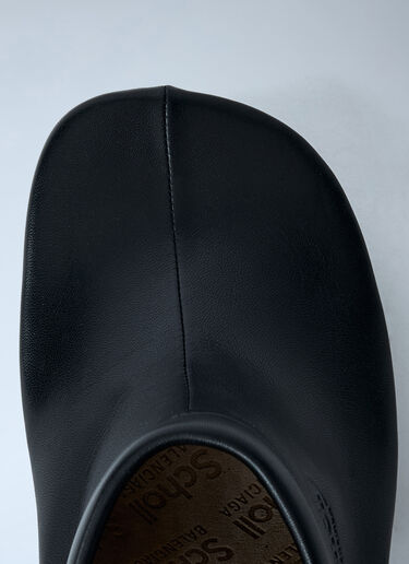 Balenciaga Scholl Heeled Mules Black bal0261027