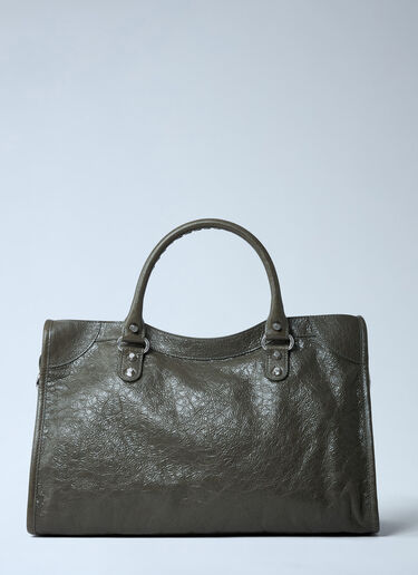 Balenciaga Medium Le City Handbag Olive bal0261044