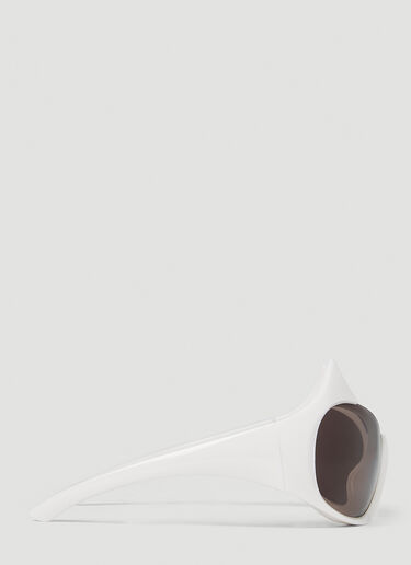 Gotham Sunglasses Balenciaga Gotham Sunglasses White bal0352012